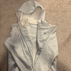Lacoste Gray Hoodie